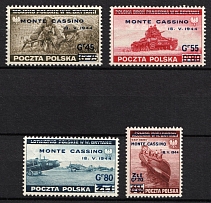 1944 Polish Exile Government (Mi. 376 - 379, Full Set, CV $100, MNH)