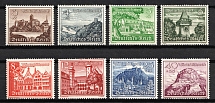 1939 Third Reich, Germany (Mi. 730 y - 738 y, Full Set, CV $80, MNH)