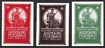 1912 Germany, Stuttgart, Poster Stamps for Industry Feuerbach Exhibition, Non-Postal