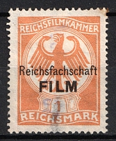 1rm Third Reich, Germany, Cinematographic film tax, Cinderella (Used)