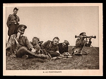 1933-1945 'Hitler Youth as Maneuver Guests', Propaganda Postcard, Third Reich Nazi Germany