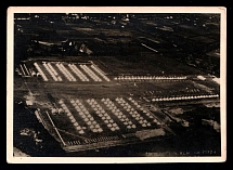 1933-1945 'Military camp', Propaganda Postcard, Third Reich Nazi Germany