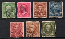 1897-1903 Regular Issue, United States, USA (Scott 279 - 284, Used, CV $40)