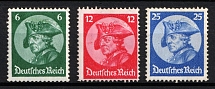 1933 Third Reich, Germany (Mi. 479 - 481, Full Set, CV $70)