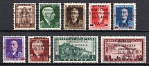 1945 Albania (Mi. 359 - 367, Full Set, CV $80)