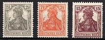 1916 German Empire, Germany (Mi. 98 - 100, CV $30, MNH)